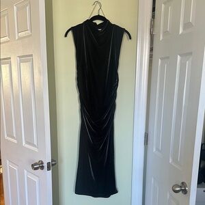 NWT A New Day Black Velvet Dress - Size XS